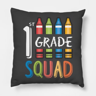 1st Grade Squad Pillow