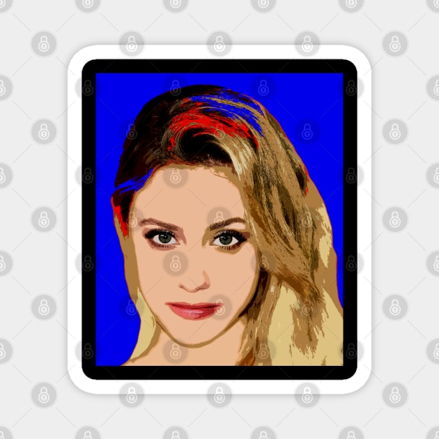 lili reinhart Magnet by oryan80