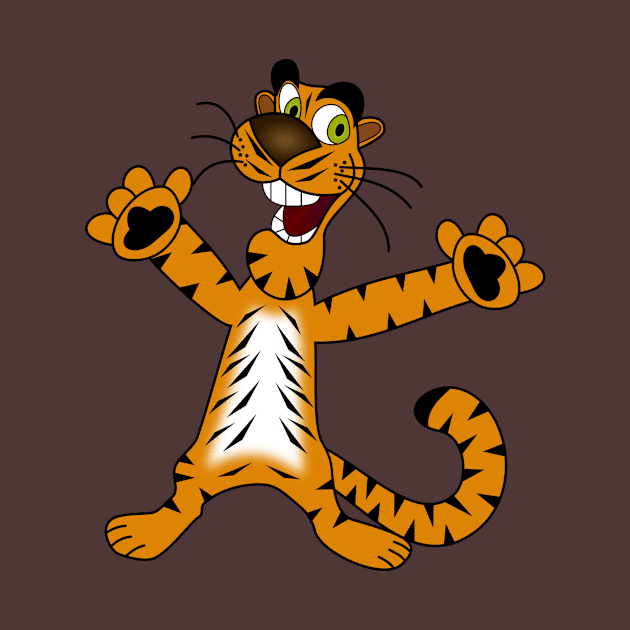 Happy Tiger by DrDesign