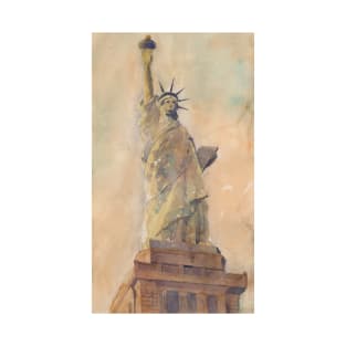 Statue of Liberty - Vintage T-Shirt