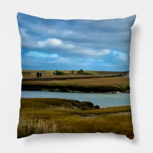 Beautiful Sandwich Boardwalk Pillow