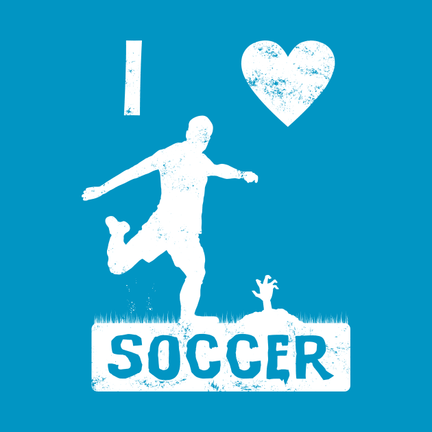 I Love Soccer soccer player by Lomitasu