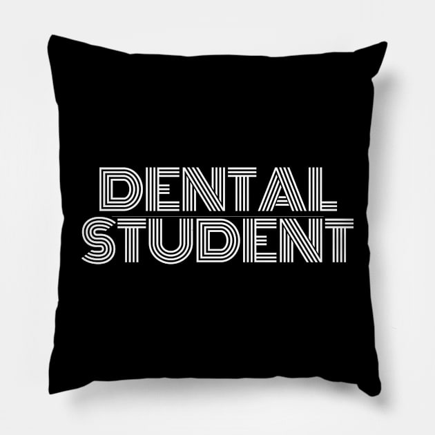 Dental Student Pillow by Haministic Harmony