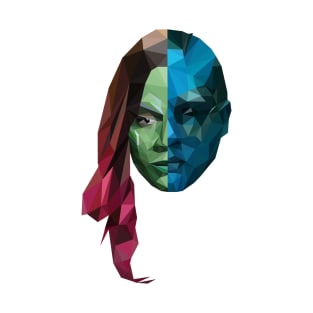 Gamora - Nebula Poly T-Shirt