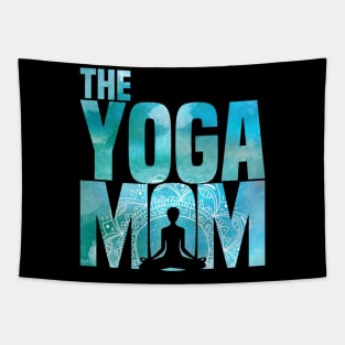 Womens Yoga Mom-Meditation Namaste Mothers Day Gift T Shirt Tapestry