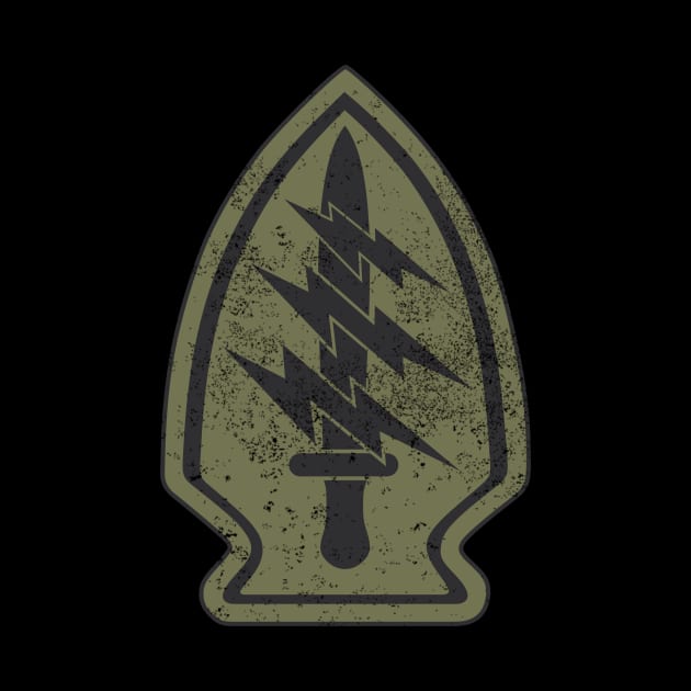 1st Special Forces Command (Airborne) (distressed) by Firemission45