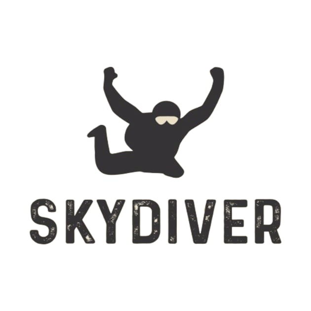 Skydiver parachute - Jump into the void by euror-design