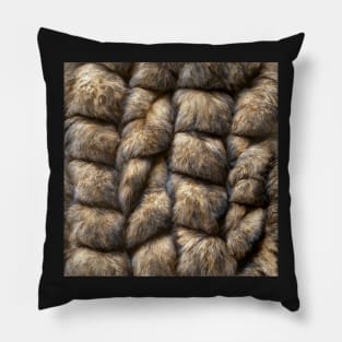 Fur - Printed Faux Hide Pillow