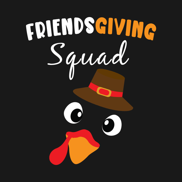 Funny Friendsgiving Squad  Happy Thanksgiving Turkey Day by Achraf Elhs