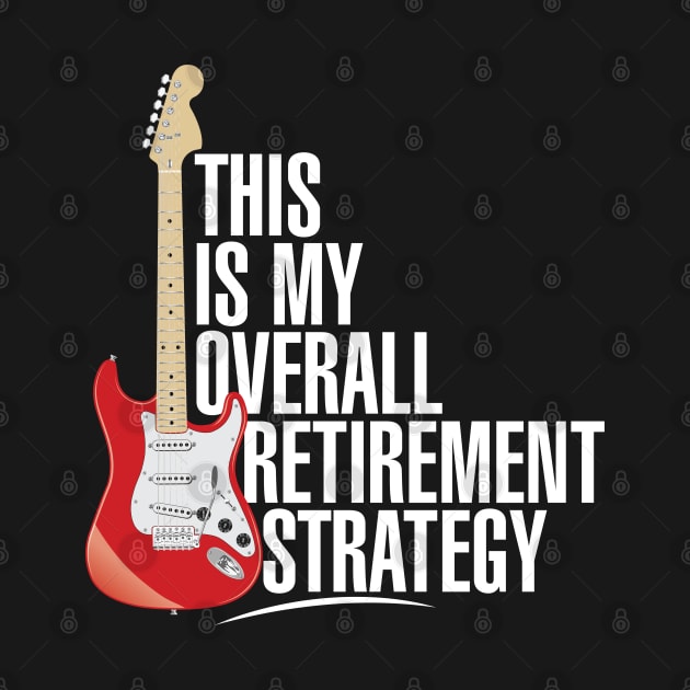 Electric Guitar Retirement Strategy by Vector Deluxe