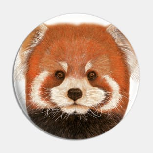 Red panda Pin