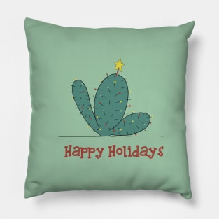 Happy holidays Pillow