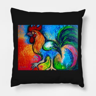 Big Rooster Pillow