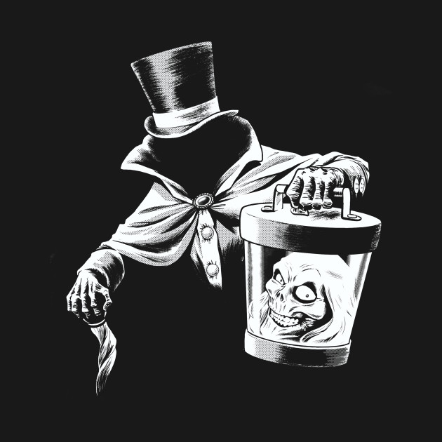 Hatbox Ghost - Haunted Mansion - T-Shirt