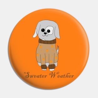 Sweater Weather Pin