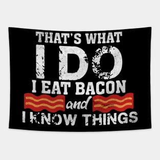 I Eat Bacon Tapestry