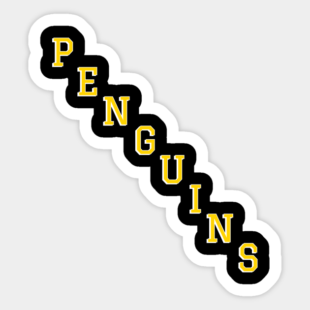 Reverse Retro Alternate - Pittsburgh Penguins - Sticker