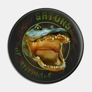 Gators of Mischief Pin