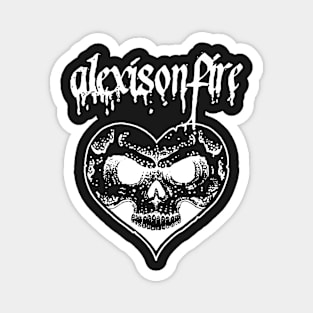 Alexisonfire Merch Alexis On Fire Logo Magnet