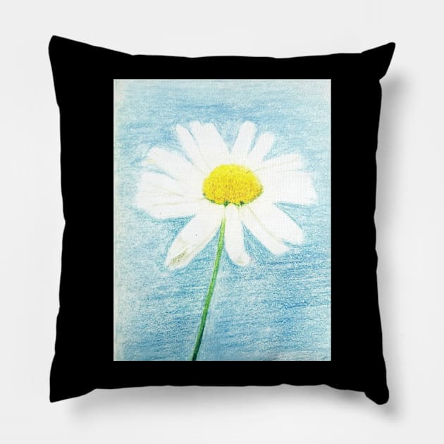 Daisy Pillow by teenamarie23art