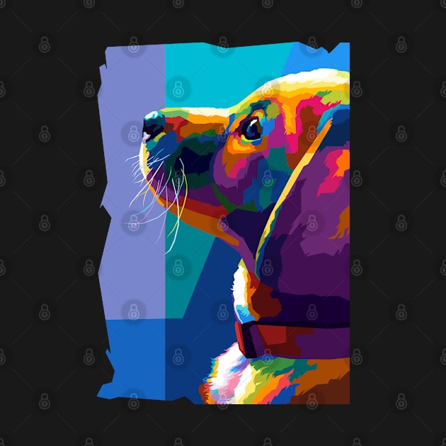 Dog Wpap Art by SiksisArt