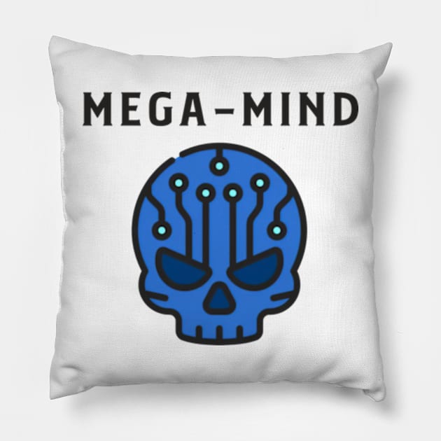 Megamind 3 Pillow by Tracy Daum