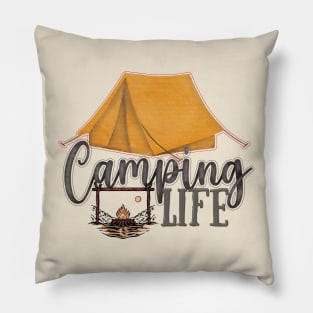 Camping Life Pillow