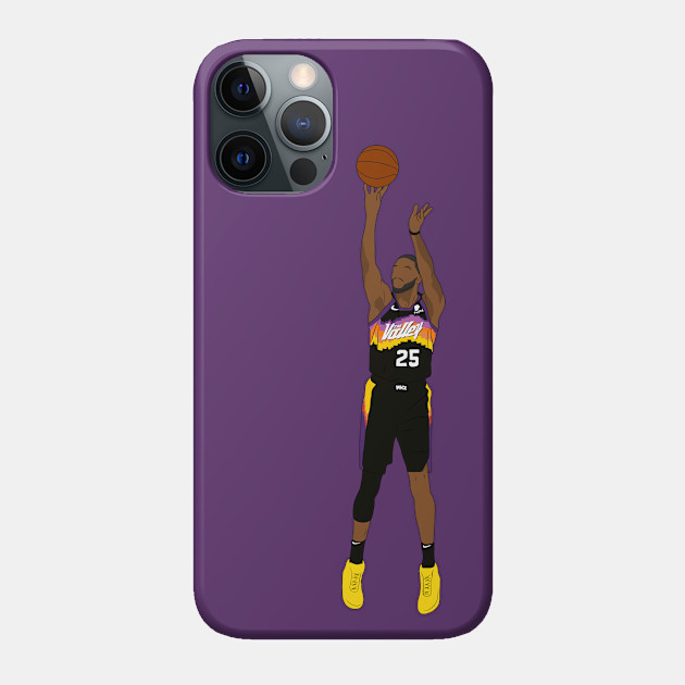 Mikal Bridges Phoenix Basketball Jumper - Mikal Bridges - Phone Case