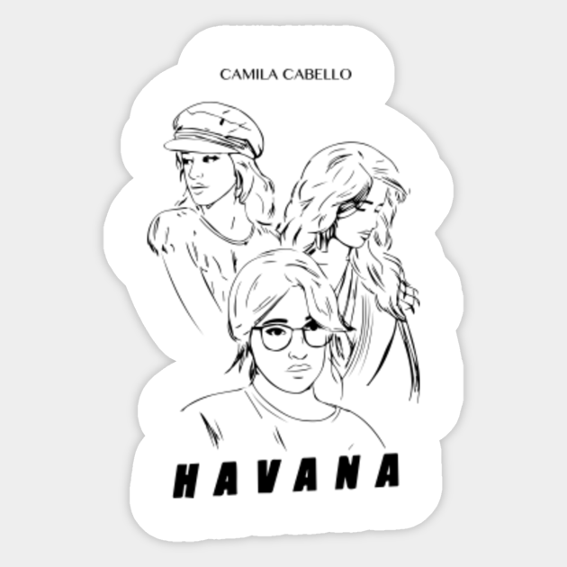 Camila Cabello Havana Camila Cabello Aufkleber Teepublic De