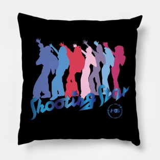 XG Shooting star dance silhouette design Pillow