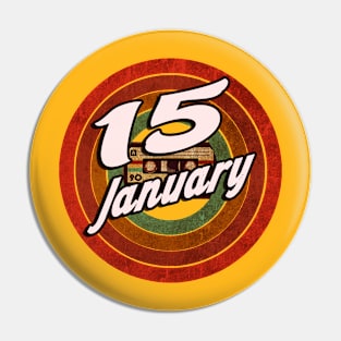 15 January Pin