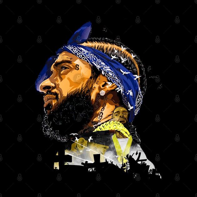 Urban Sage Nipsey Hussle's Street Smart Aesthetics by ElenaBerryDesigns