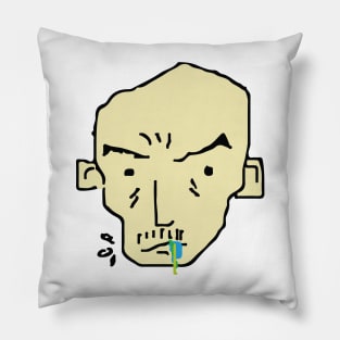 Handmade Flu Man Pillow