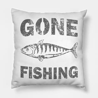 gone fishing Pillow