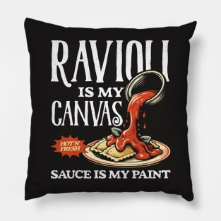 Ravioli & Sauce Masterpiece - Ravioli Lover Pillow
