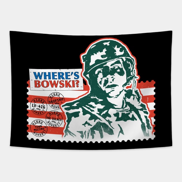 Wheres Bowski Tapestry by technofaze