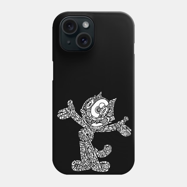 Felix the Cat Phone Case by JOHNF