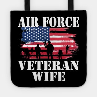 Air Force Veteran Wife Tote