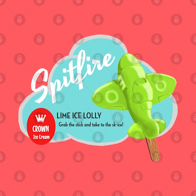 Crown Ice Cream Ad: Spitfire Lime Ice Lolly by Slabafinety