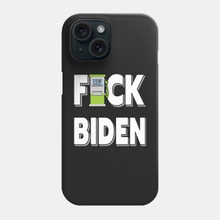 GAS PRICES F-CK BIDEN STICKERS, ONLY BIDEN CAN FIX THE GAS PRICES, T-SHIRTS, CAPS AND MORE Phone Case