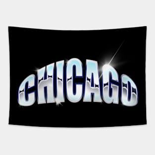 Chicago - Typography Style Design Tapestry