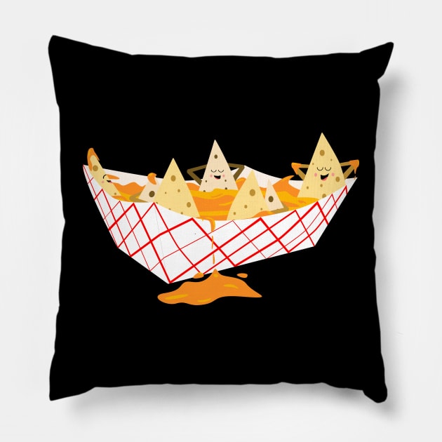 Nacho Hot Tub Pillow by skauff