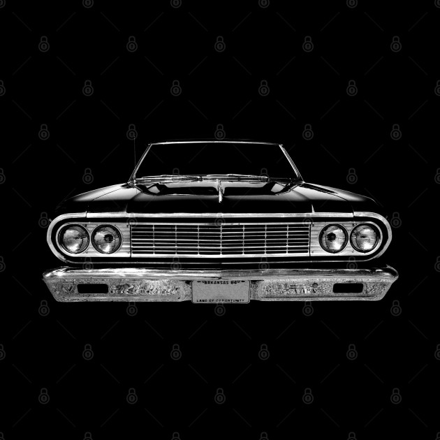 1964 Chevy Chevelle - black - Chevelle - Phone Case