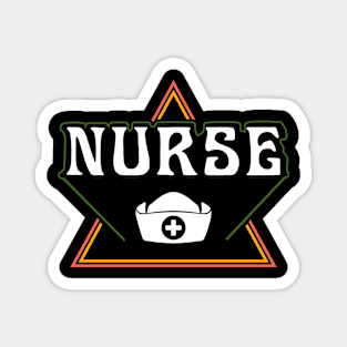 Retro Nurse Week Nurse Day Cute Nurse Magnet