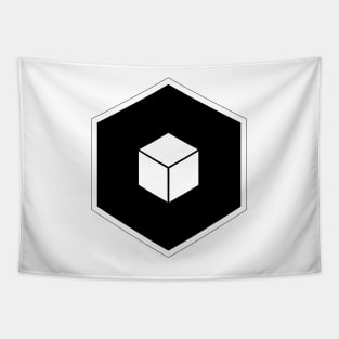 Cube, sacred geometry Tapestry