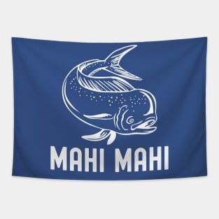 Mahi Mahi Dolphin Fish Tapestry