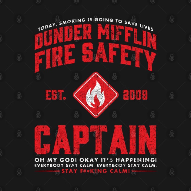 Dunder Mifflin Fire Safety Captain (Variant) by huckblade