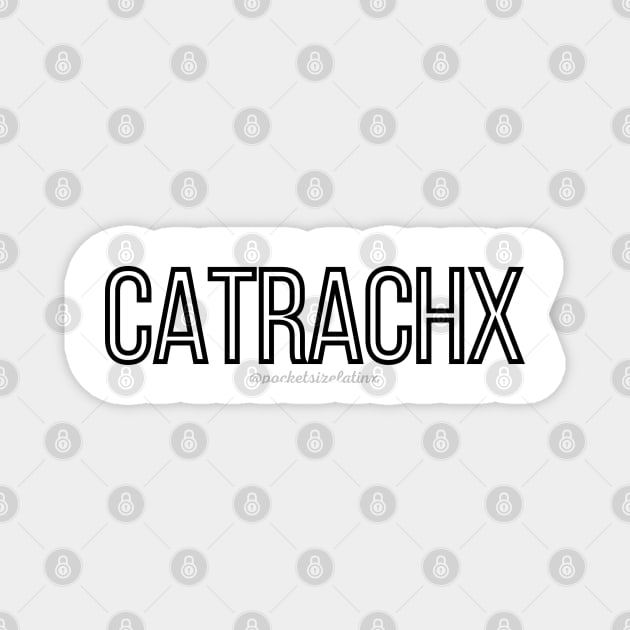 Catrachx Magnet by Pocket Size Latinx