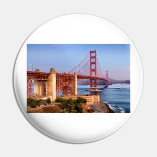 Golden Gate Bridge Landscape Pin