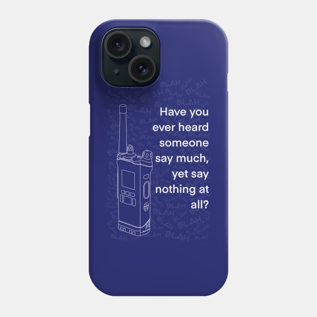 Get off the radio Phone Case by 752 Designs